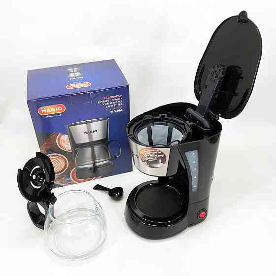 Кофеварка для дома и семьи MAGIO MG-964 650 Вт, Кофейный аппарат, Кофеварка бытовая для дома кухни EP-35 Львов