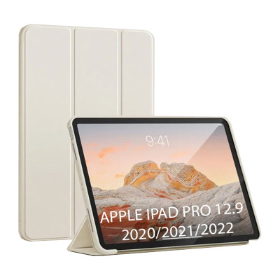 Чохол до планшета Armorstandart Tri Fold Soft TPU Silicone Apple iPad Pro 12.9 2020/2021/2022 Beige (711736) Вінниця - фото 1