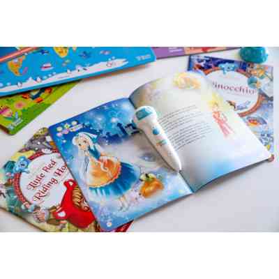 Інтерактивна іграшка Smart Koala Набір інтерактивних книг 200 Перших слів (1,2), Казки (SKB23BWFT) Вінниця