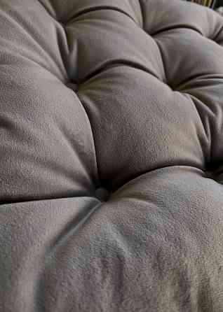 Подушка для стільців (40x40х5 см) Decorator Velour колір темно-сірий 84-112 Київ