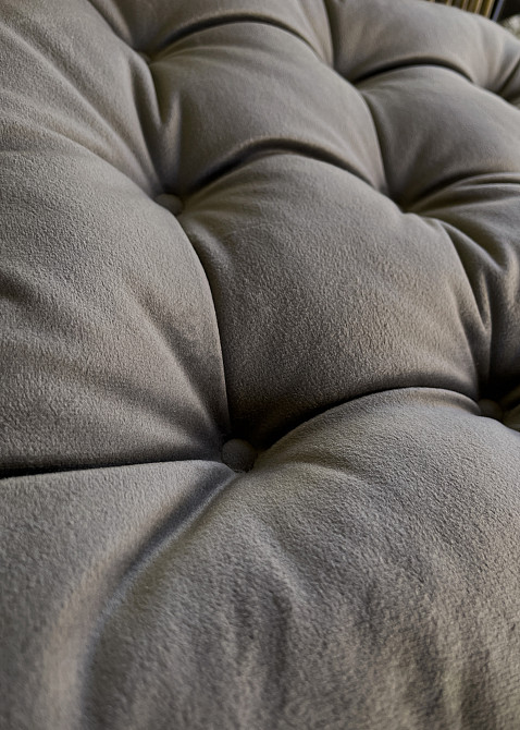 Подушка для стільців (40x40х5 см) Decorator Velour колір темно-сірий 84-112 Київ - фото 2