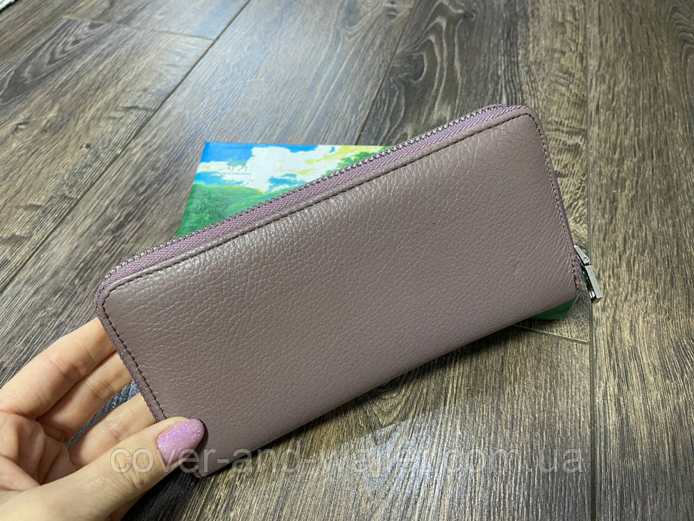 Женский пудровый кошелёк клатч на молнии из натуральной кожи Marco Coverna MC-7002-6 Киев - изображение 2