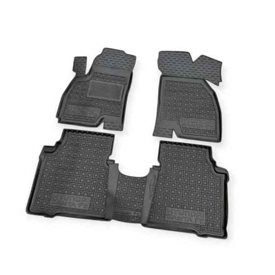 Килимки Хюндай santa fe 2001-2006 борт 2,5см, з перемичкою салону Мукачево