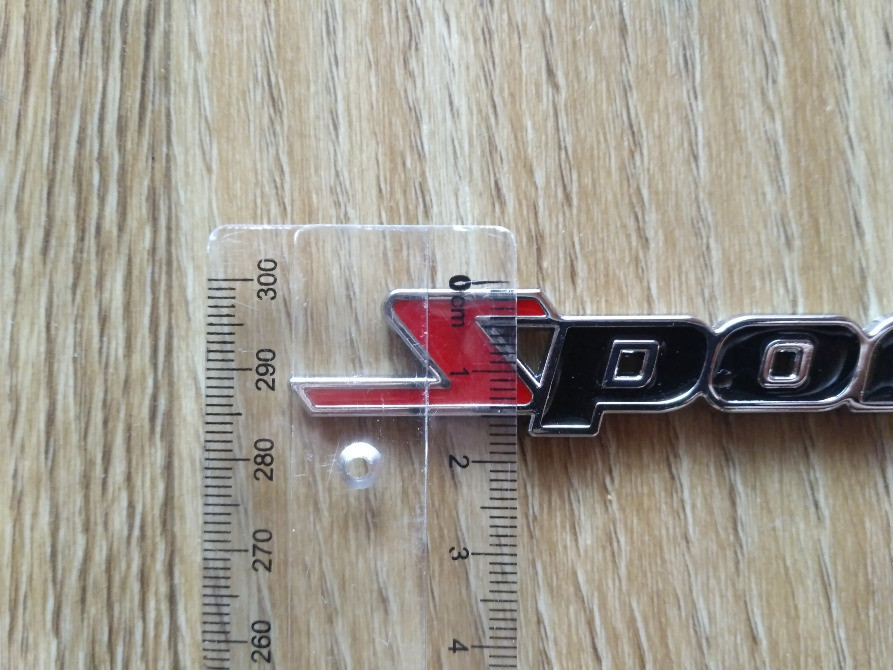 Наклейка Sports-Спортивный на авто-мото Металличес Киев - изображение 4