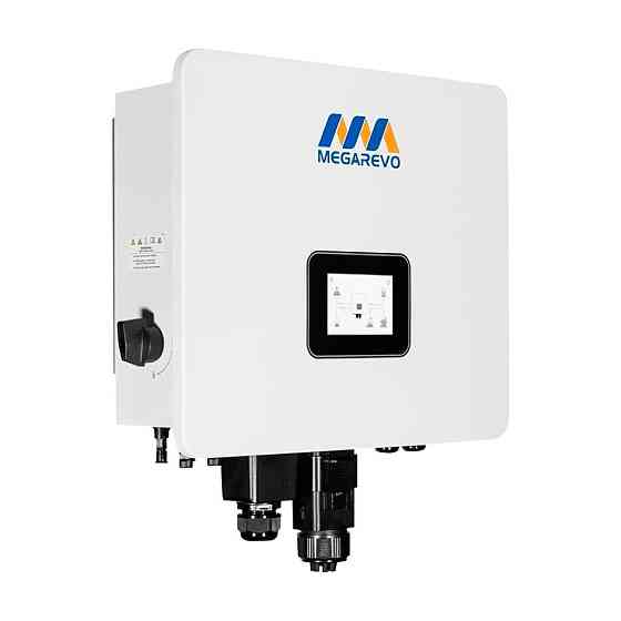 Гібридний однофазний інвертор Megarevo for LP R6KL1DA-G2S (6kW, 48V, LCD дисплей, GEN порт) Київ
