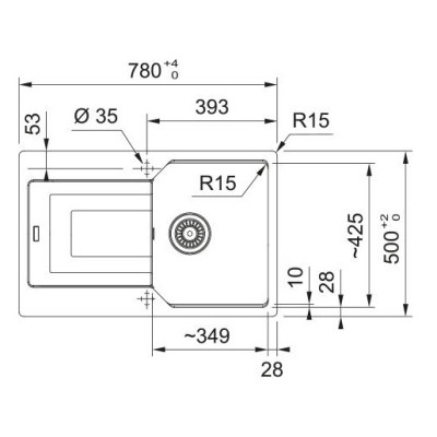 Мойка кухонная Franke 114.0701.805 Винница - изображение 2
