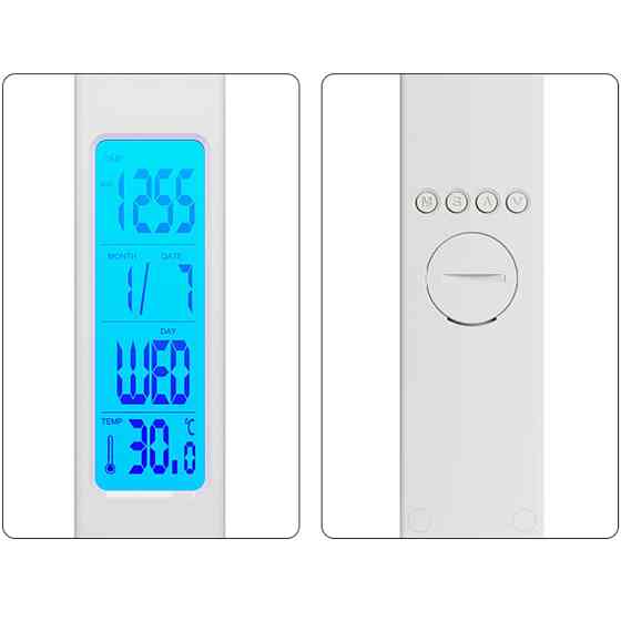 LED лампа настільна Media-Tech LEDITOU MT222,  4W 6500K, 15W QI з вбудованим WRL, біла Вінниця