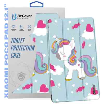 Чохол до планшета BeCover Smart Case Xiaomi Poco Pad 12.1" Unicorn (711576) Вінниця