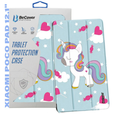 Чохол до планшета BeCover Smart Case Xiaomi Poco Pad 12.1" Unicorn (711576) Вінниця - фото 1