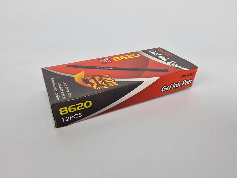 Гелева ручка червона тм Аihao AH-8620 (5 шт.) Харків - фото 3