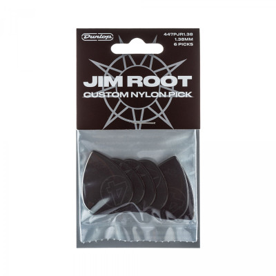 Медіатор Jim Dunlop Jim Root Nylon Pick 1.33mm 6 шт. (447PJR1.38) Вінниця - фото 3