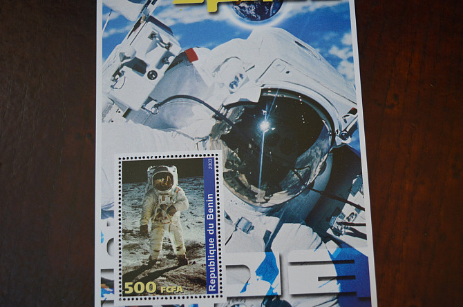 Бенин. Космос. Личности. Блок. (А-35) Полтава - изображение 1