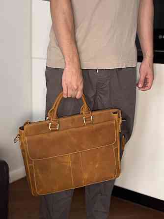 Портфель Коричневый (Vintage) Киев