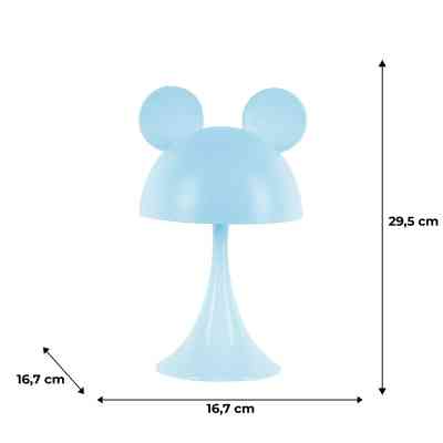 Ночник Kite Светильник LED с аккумулятором Simple Mouse, голубой (K25-317-2-3) Винница