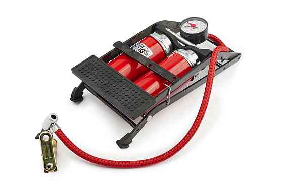 Насос двопоршневий ножний (з манометром на 7кг/см2) GS Мукачево