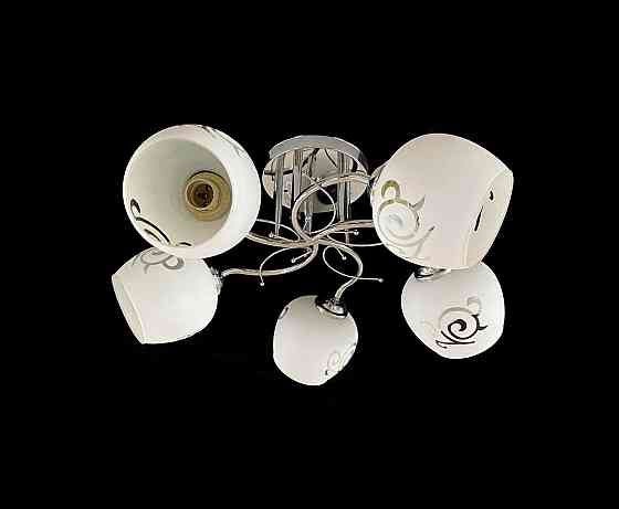 VALESO Стельова Люстра на 5 плафонів VALESO 9936/5 (Хром) Коломия