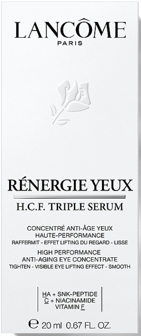 Сироватка для шкіри навколо очей Lancome Renergie Yeux H.C.F. Triple Serum 20ml Слов'янськ - фото 2