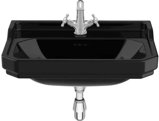 Раковина  Roca Carmen 65X48cm Czarny (A3270A1560) Киев