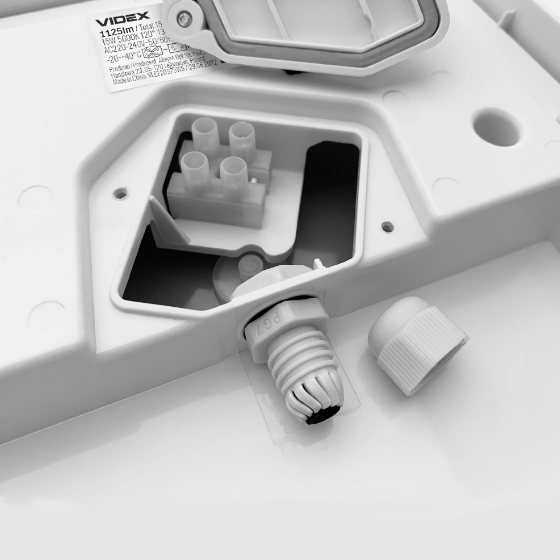 LED Світильник квадратний 15W 5000К 220V Videx Житомир