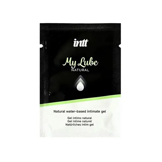 Пробник лубриканта на водній основі Intt My Lube Natural, 2 мл Львів