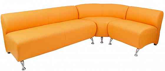 Диван Florida Zeus Двойка 1450х730х640 Единица 700х730х640 Угол 1270х730х640 Оранжевый Киев