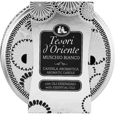 Ароматическая свеча Tesori d'Oriente Белый мускус 200 г (8008970043708) Винница