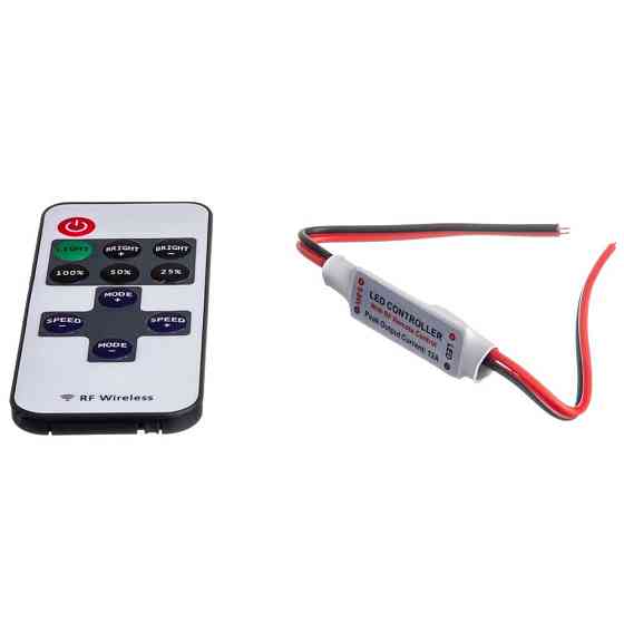 LED диммер mini 6А - 72Вт (11 кнопок) Полтава