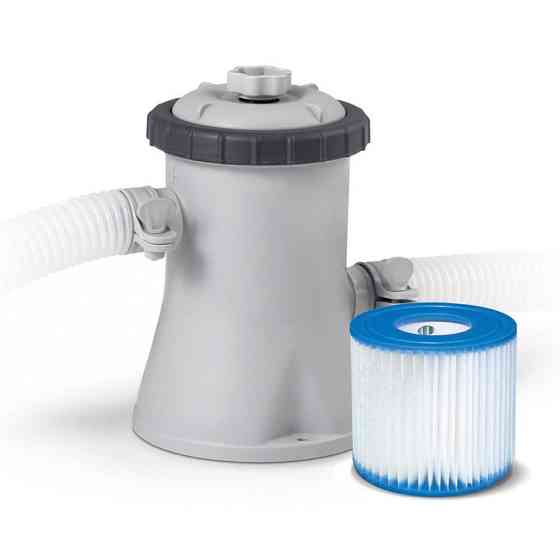 Насос для фильтрации бассейна + трансформатор INTEX 28602GS 12В 1250 л/ч Киев