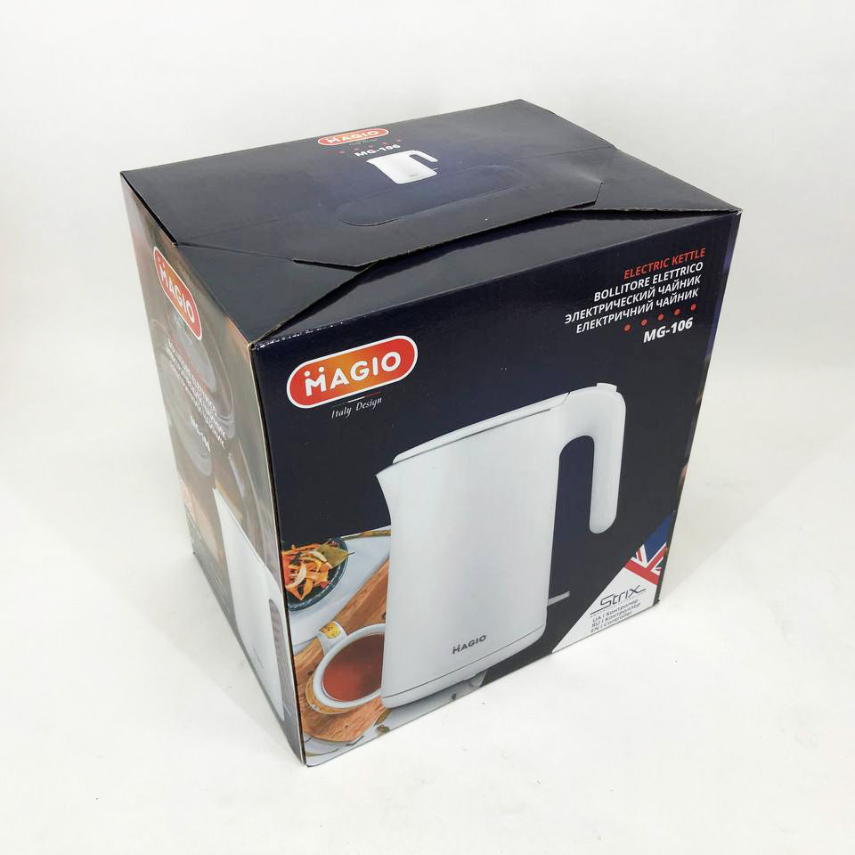 Чайник красивый электрический, Хороший электронный чайник, Электрочайник нержавейка VX-86 Львов - изображение 1