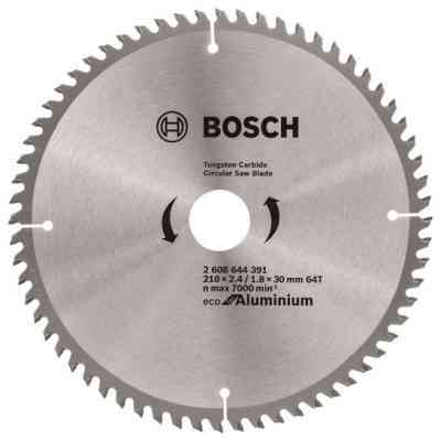 Круг відрізний Bosch Eco for Aluminium 210x2.4x30-64T (2.608.644.391) Вінниця