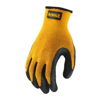 Защитные перчатки DeWALT разм. L/9, с резиновым покрытием (DPG70L) Винница