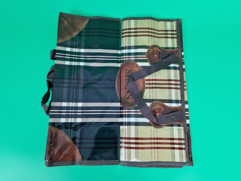 Сумка господарська, поліпропіленова, з кольоровим малюнком No2 Щільна (44x38x18) (1 шт.) Харків - фото 4