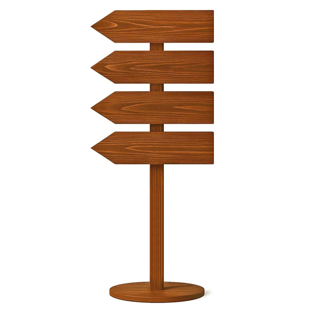 Підлогова стрілка-покажчик "Агостіно" охра Миколаїв - фото 1