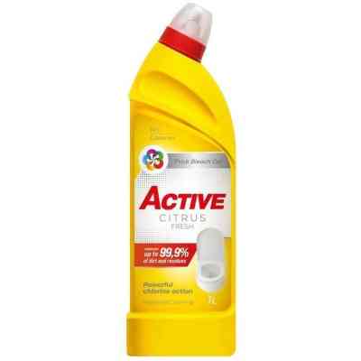 Средство для чистки унитаза Active PR Citrus Fresh С хлором 1 л (4820196012719) Вінниця