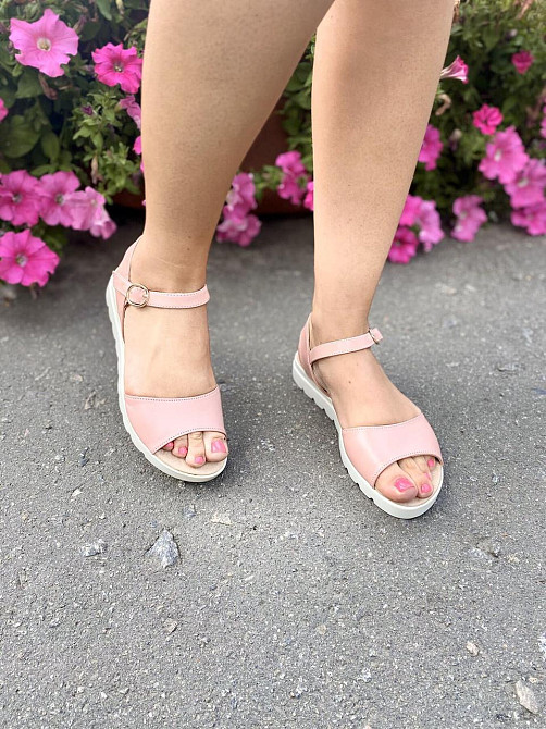 Mermaid Босоніжки жіночі Mermaid 20-15 пудра (літо, шкіра натуральна) (983) Коломыя - изображение 7