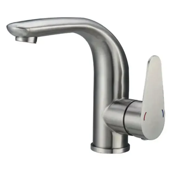 Смеситель для умывальника WEZER INX1A-04 сатин Киев