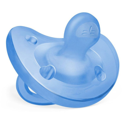 Пустушка Chicco Physioforma Soft силіконова від 6 до 16 місяців, 1шт. (блакитна) (73091.95) Вінниця - фото 1