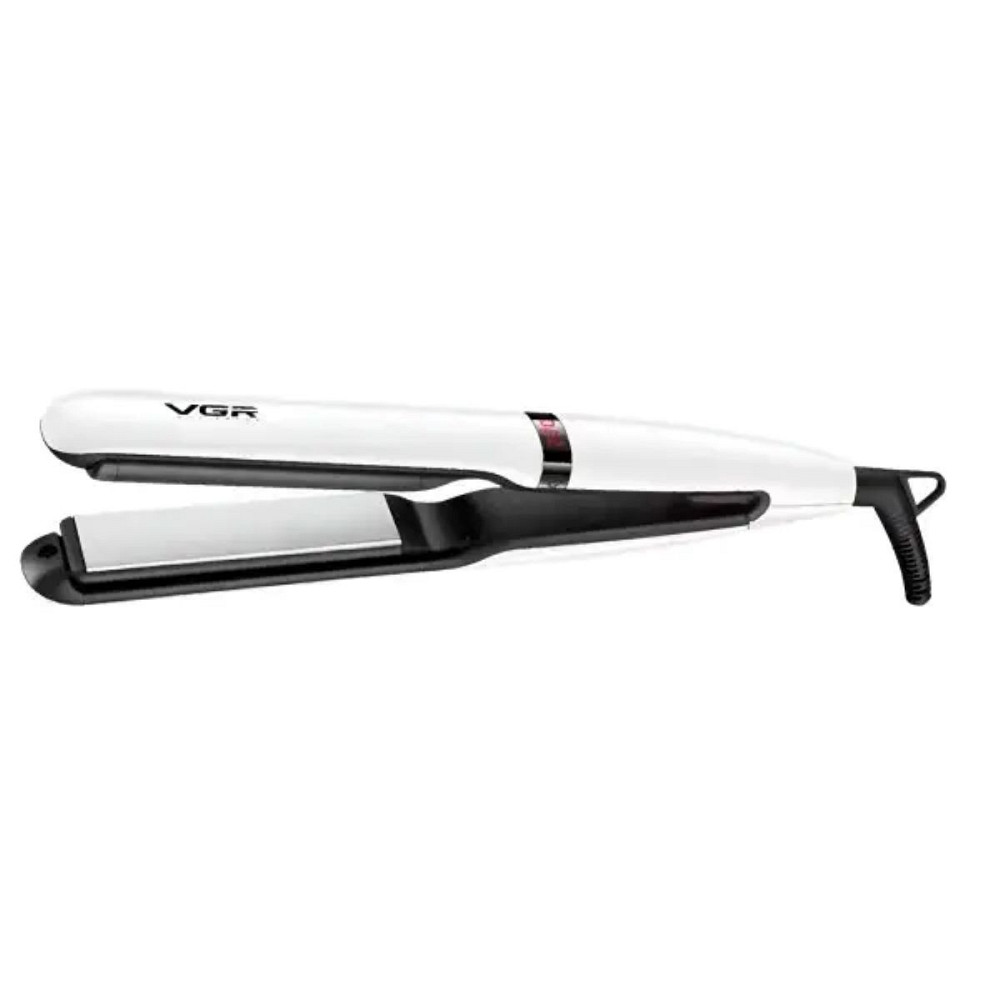 Випрямляч для волосся VGR з керамічними пластинами, білий V-512 Коломия - фото 1