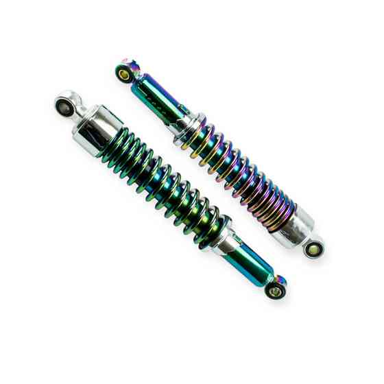 Амортизатор мопед Дельта , мотоцикл Минск 340мм регулируемые (плазма) (пара) задний Мукачево