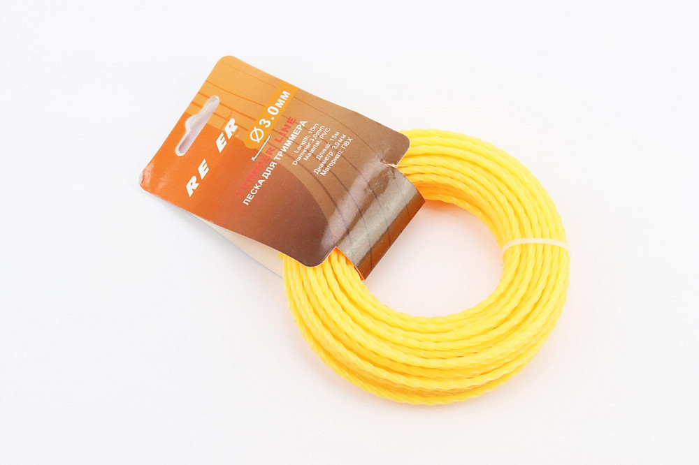 Струна косильна d-3,0mm, 15м "свердло" (різні кольори) Киев - изображение 1