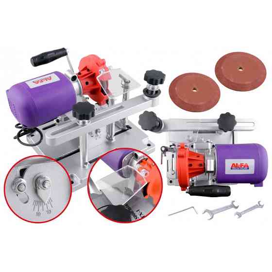 Заточувальний верстат AL-FA ALS8, 800 Вт, диск алмазний 103 мм, Італія Львів