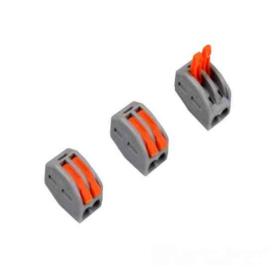 Конектор на 2 контакти сірий Харків