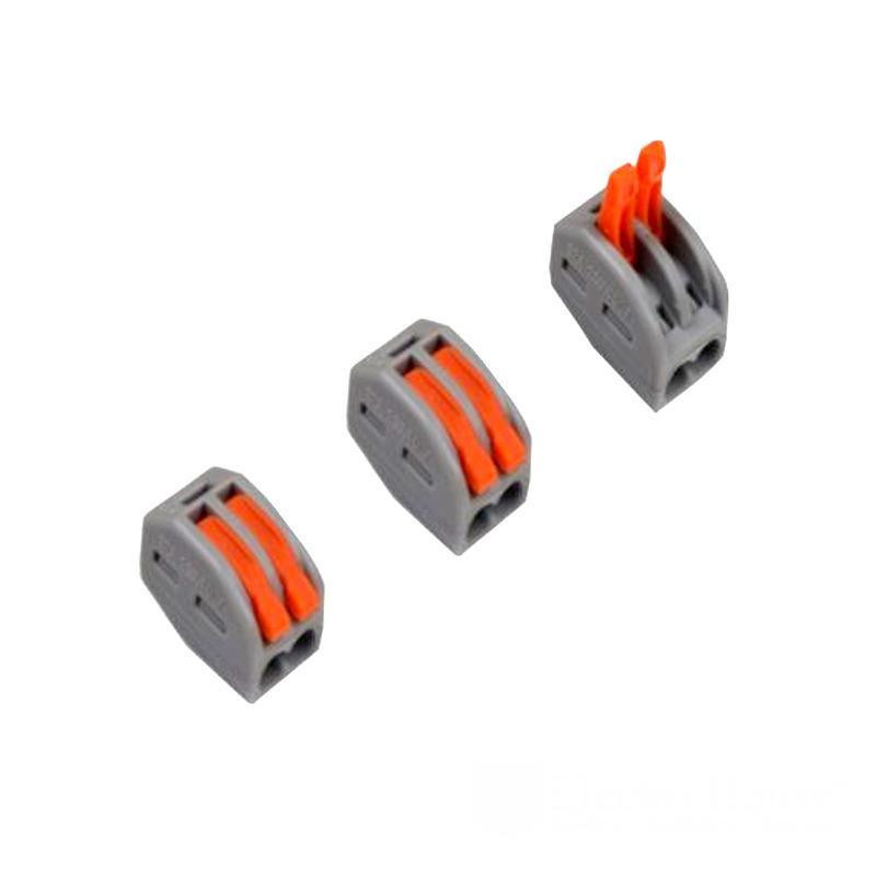 Конектор на 2 контакти сірий Харків - фото 1