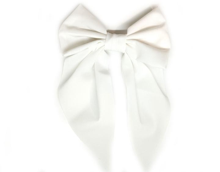 Шпилька класична для волосся білий Бант Київ - фото 1