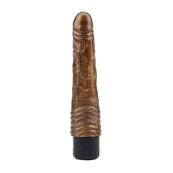 Вибратор Chisa Dark Muscle с волнистой структурой у основания для стимуляции клитора Sex Aura Киев
