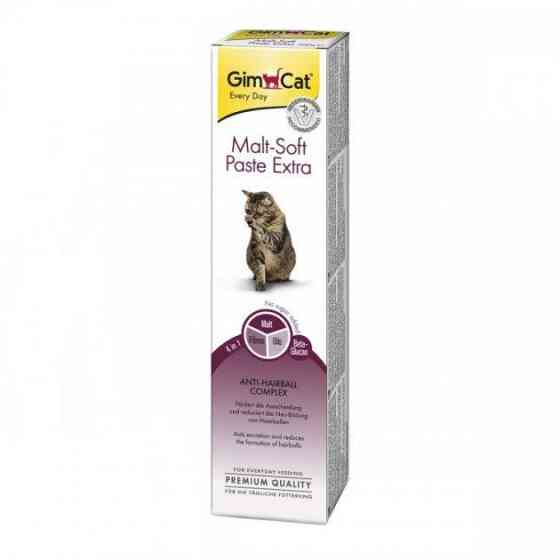 GimCat Malt Soft Extra паста для виведення шерсті 100г ((G-407531/417936)) Вінниця