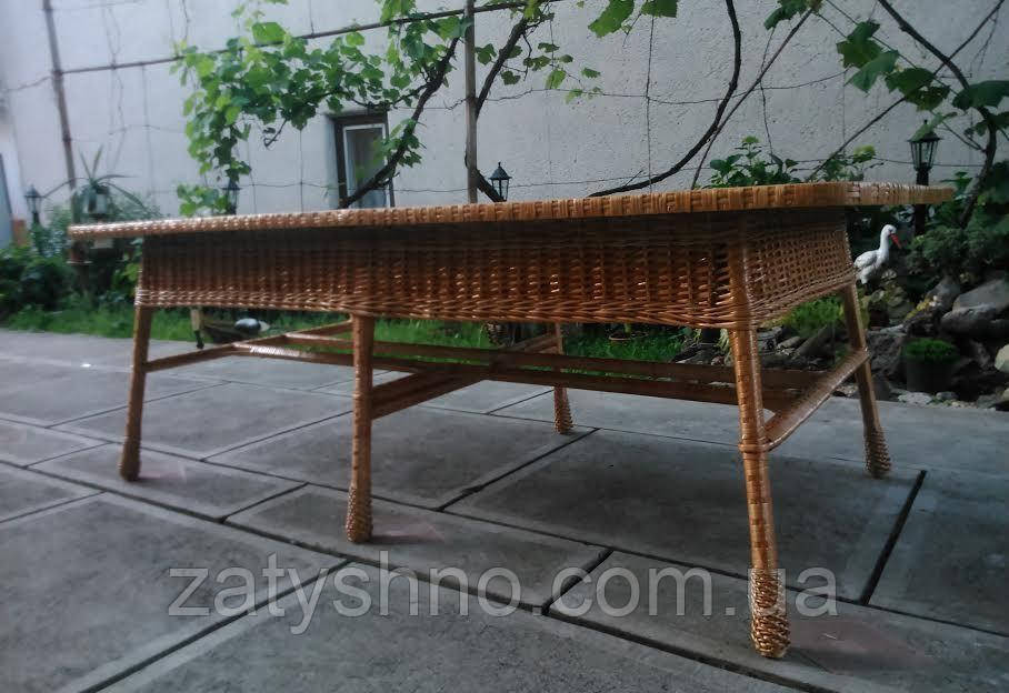 Стіл плетений великий 2 метри Київ - фото 5