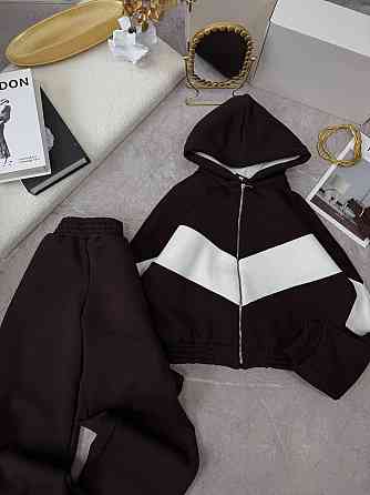 Женский теплый костюм из качественной тринитки на флисе Одесса