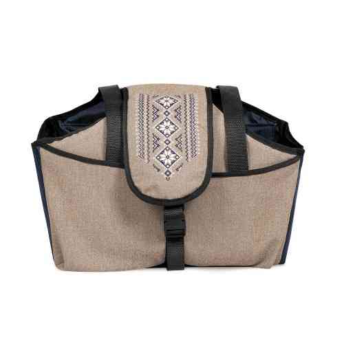 Сумка-переноска Pet Fashion Linen для собак 38х32х22 см Киев