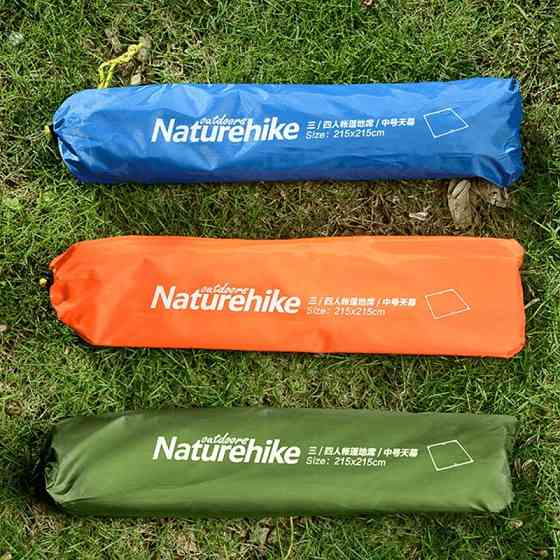 Тент универсальний Naturehike 210T NH15D005-X, oxford 2,15х2.15м 0,30 кг, блакитний Киев
